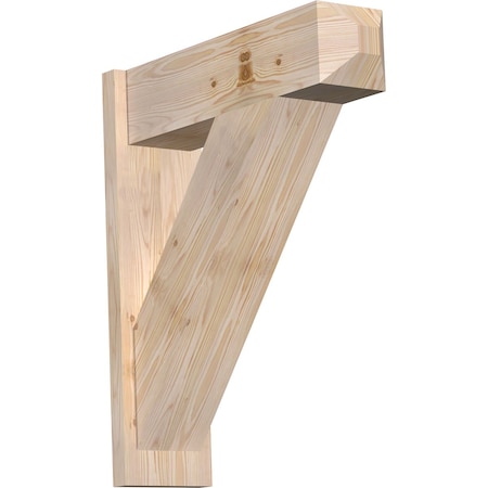 Ekena Millwork Traditional Smooth Craftsman Outlooker, Douglas Fir, 7 1/2"W x 26"D x 30"H OUT08X26X30TRA04SDF